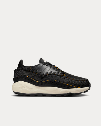 Nike Air Footscape Woven Premium Black Low Top Sneakers