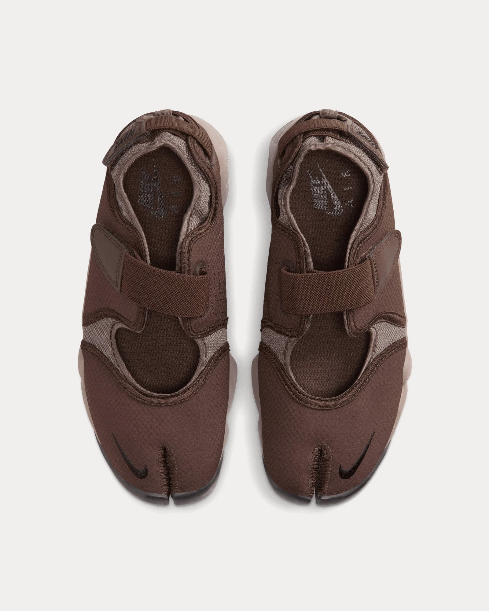 Nike Air Rift Brown Orewood Brown Black Slip On Sneakers Sneak in Peace