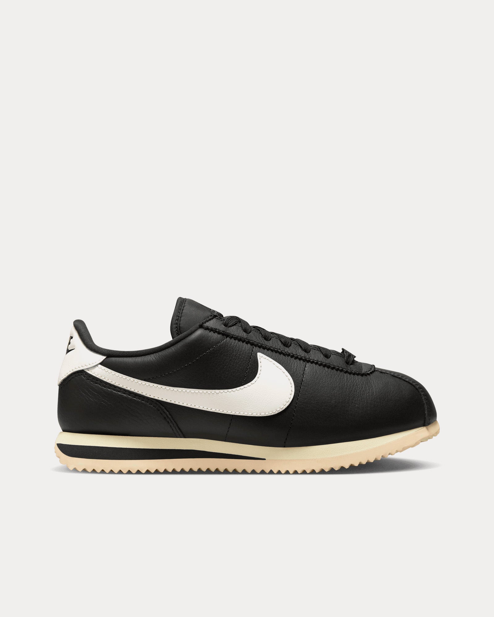 Nike Cortez 23 Premium Black / Sail / Alabaster Low Top Sneakers - 1