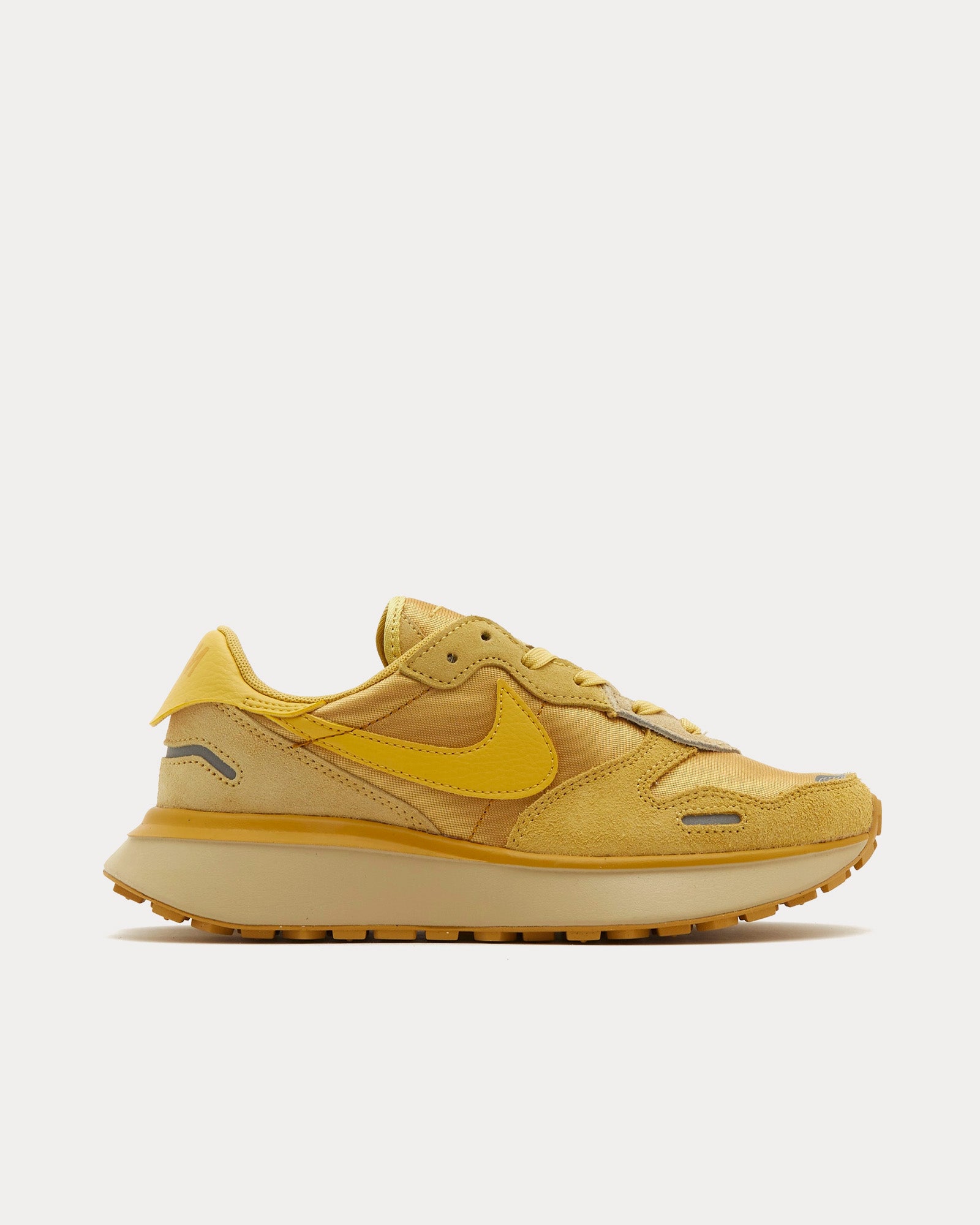 Nike Phoenix Waffle Wheat Gold Saturn Gold Team Gold Low Top Sneakers Sneak in Peace