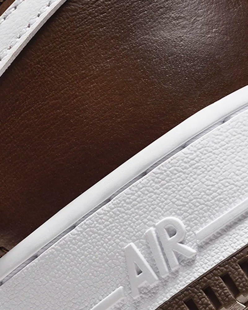 Nike Air Force 1 Low 'Chocolate' Low Top Sneakers - 4