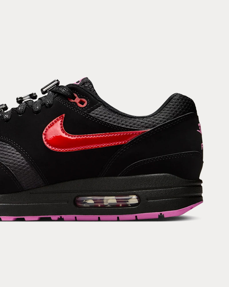 Nike Air Max 1 Premium 'Valentine Days Pack' Black / Playful Pink / Red Low Top Sneakers - 6