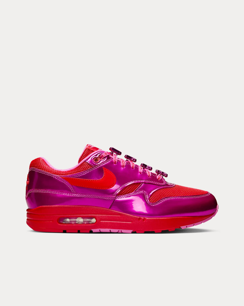 Nike Air Max 1 Premium 'Valentine Days Pack' Playful Pink / University Red Low Top Sneakers - 1