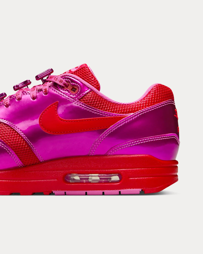 Nike Air Max 1 Premium 'Valentine Days Pack' Playful Pink / University Red Low Top Sneakers - 6