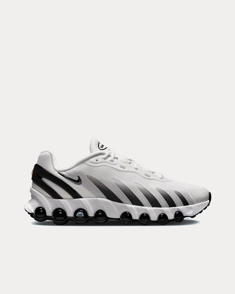 Nike Air Max Dn8 White / White / White / Black Low Top Sneakers - 1