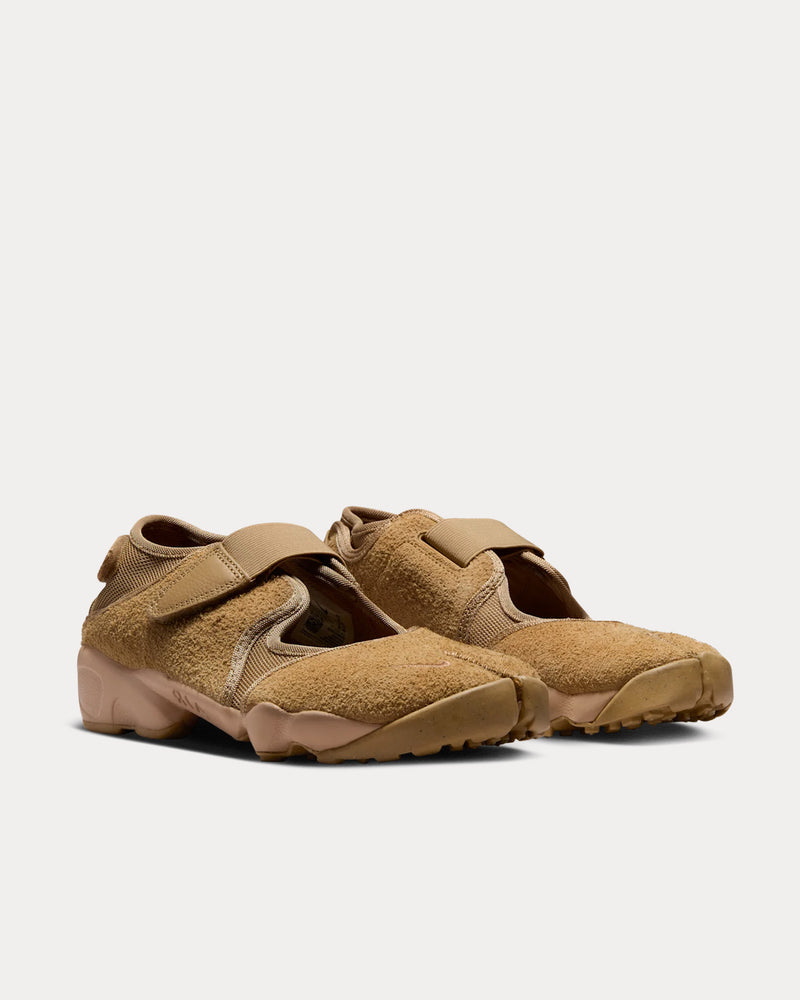 Nike Air Rift Suede Parachute Beige / Hemp Slip On Sneakers - 3