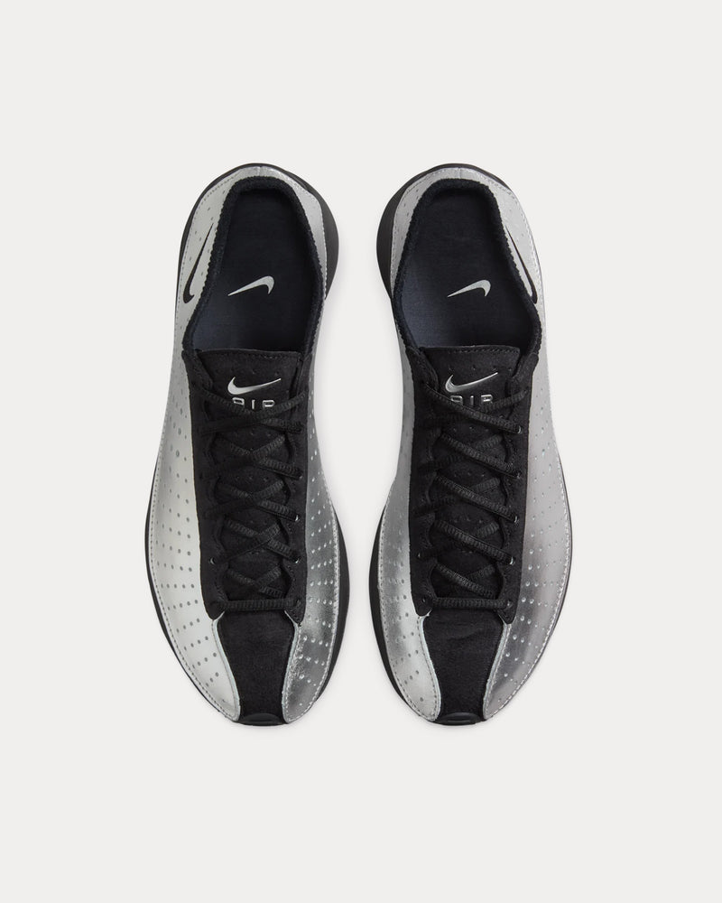 Nike Air Superfly Metallic Silver / Black Low Top Sneakers - 2