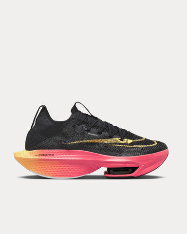 Nike Alphafly 2 Black / Sea Coral / White / Topaz Gold Running Shoes