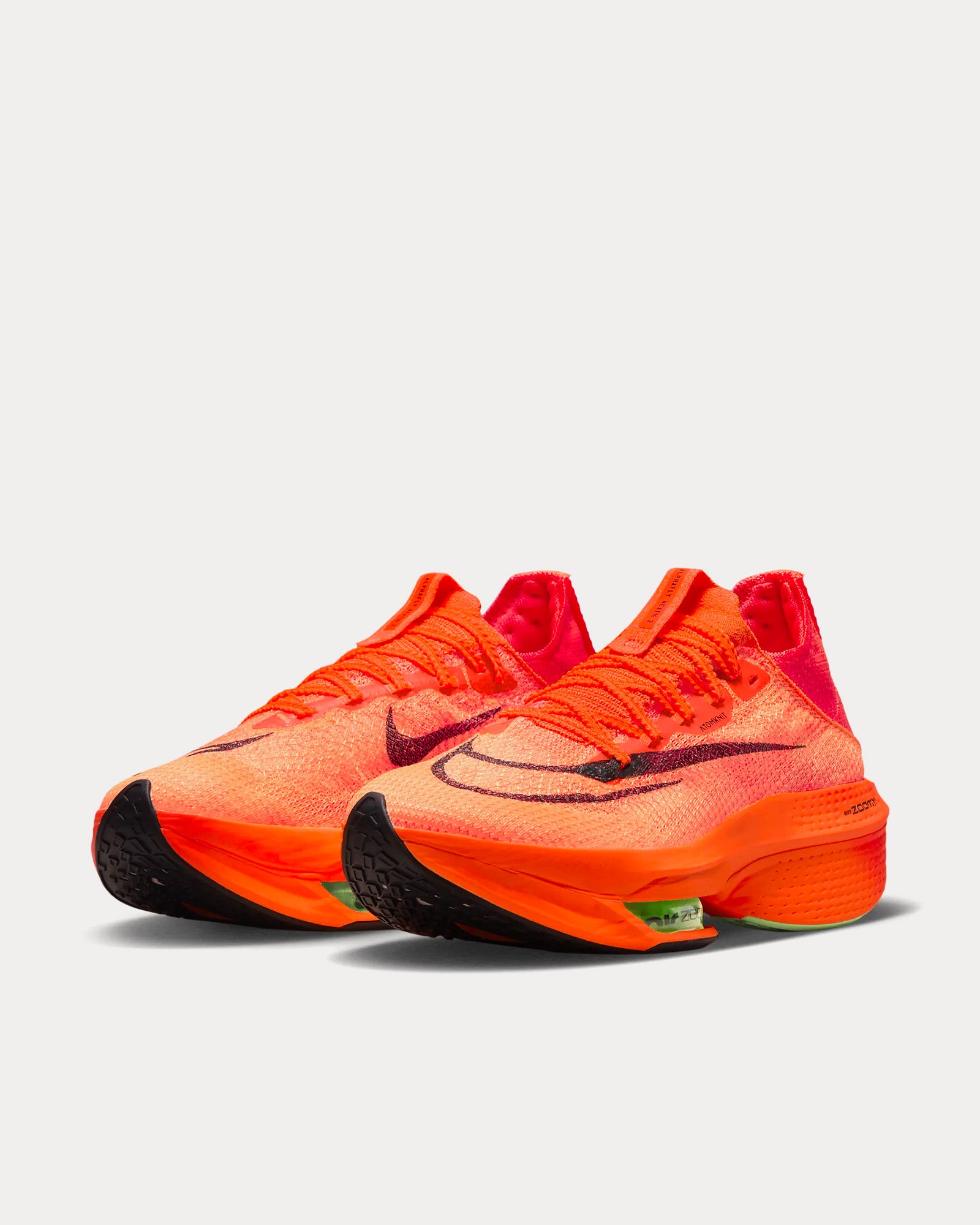 Nike bright orange running shoes online