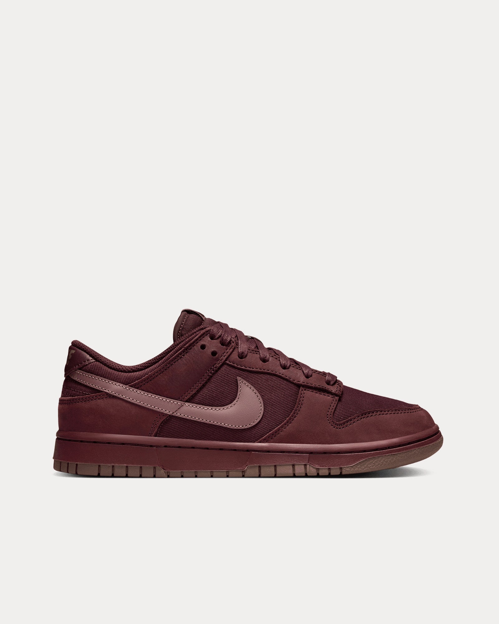 Nike Dunk Low Retro Burgundy Crush / Plum Eclipse Low Top Sneakers - 1