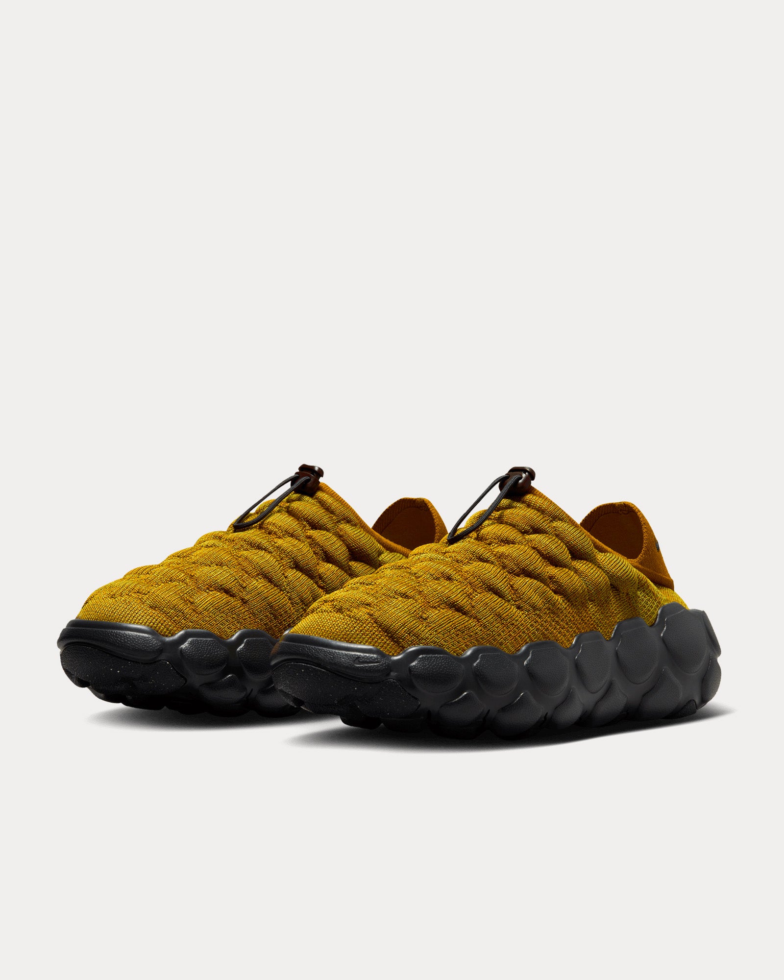 Nike Flyknit Haven Bronzine / Pacific Moss / Pear Slip On Mules - 3