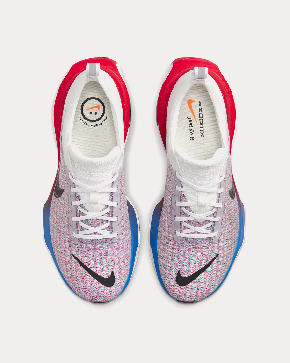 Nike white red and blue shoes best sale