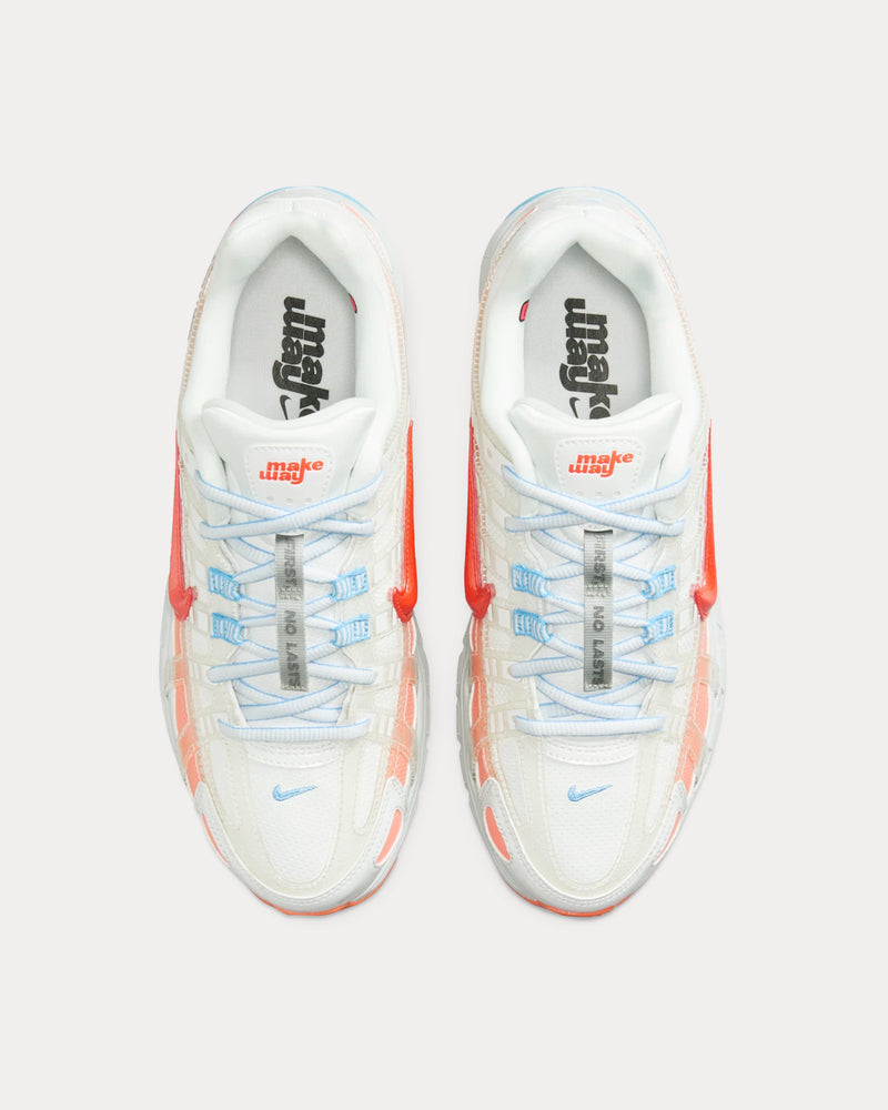 Nike Party-6000 Summit White / Apricot Agate Low Top Sneakers - 2