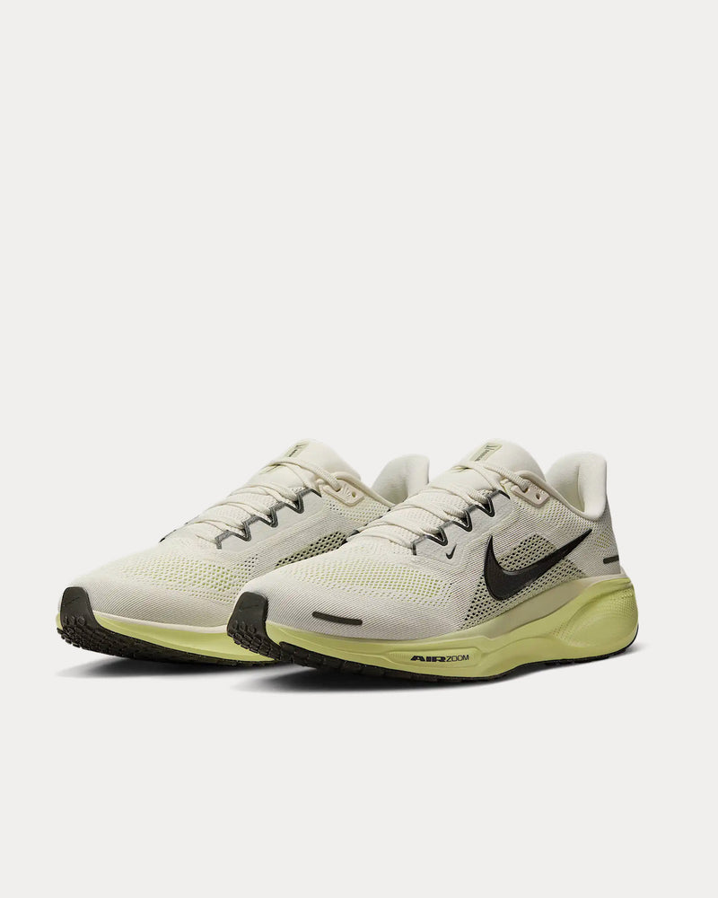 Nike Pegasus 41 Pale Ivory / Limelight / Olive Aura / Sequoia Running Shoes - 3