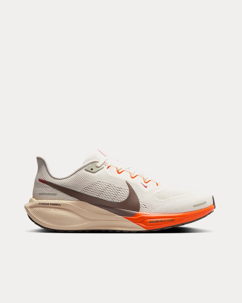 Nike Pegasus 41 Sail / Light Khaki / Safety Orange / Ironstone Running Shoes - 1