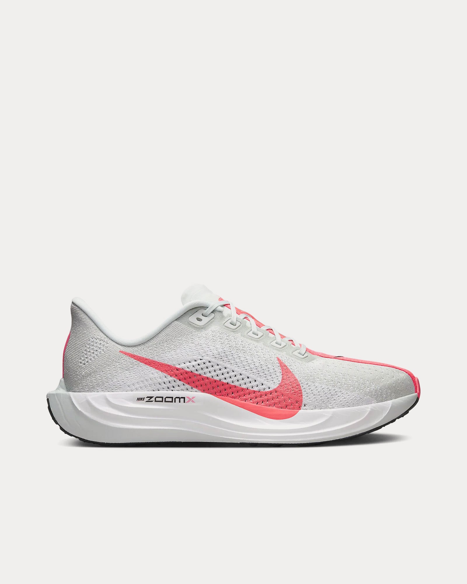 Nike Pegasus Plus Barely Grey / White / Black / Hot Punch Running Shoes - 1