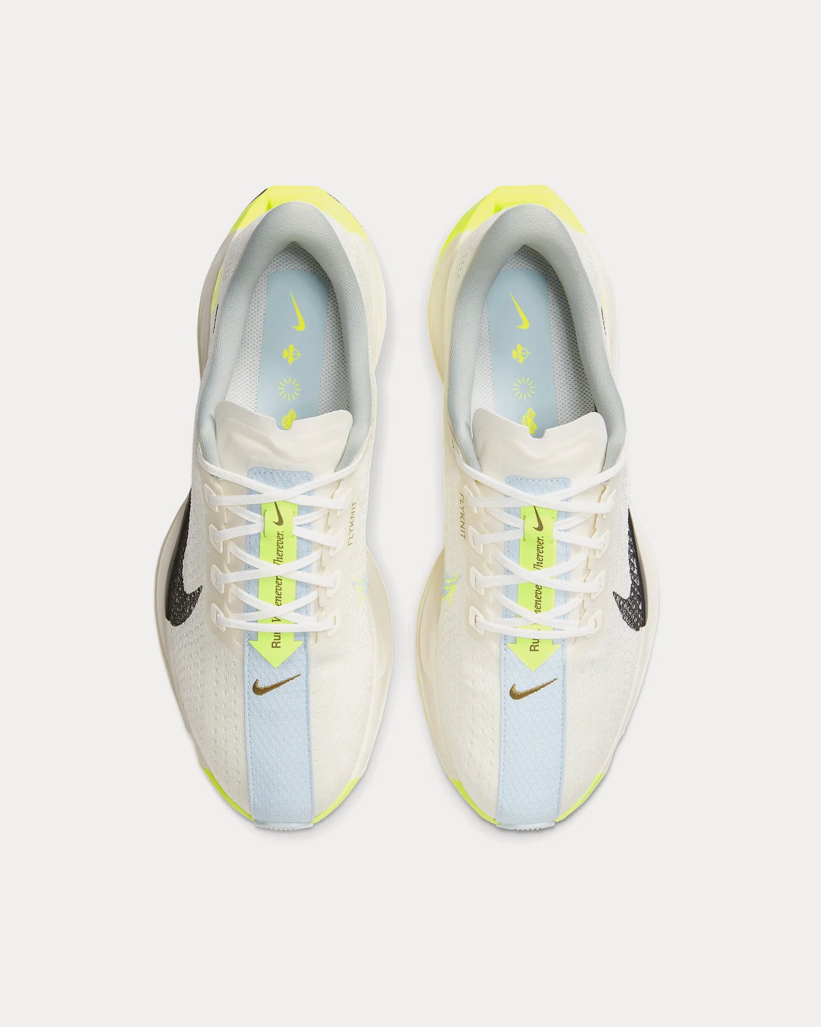 Nike Pegasus Plus Sail / Pale Ivory / Volt / Black Running Shoes - 2