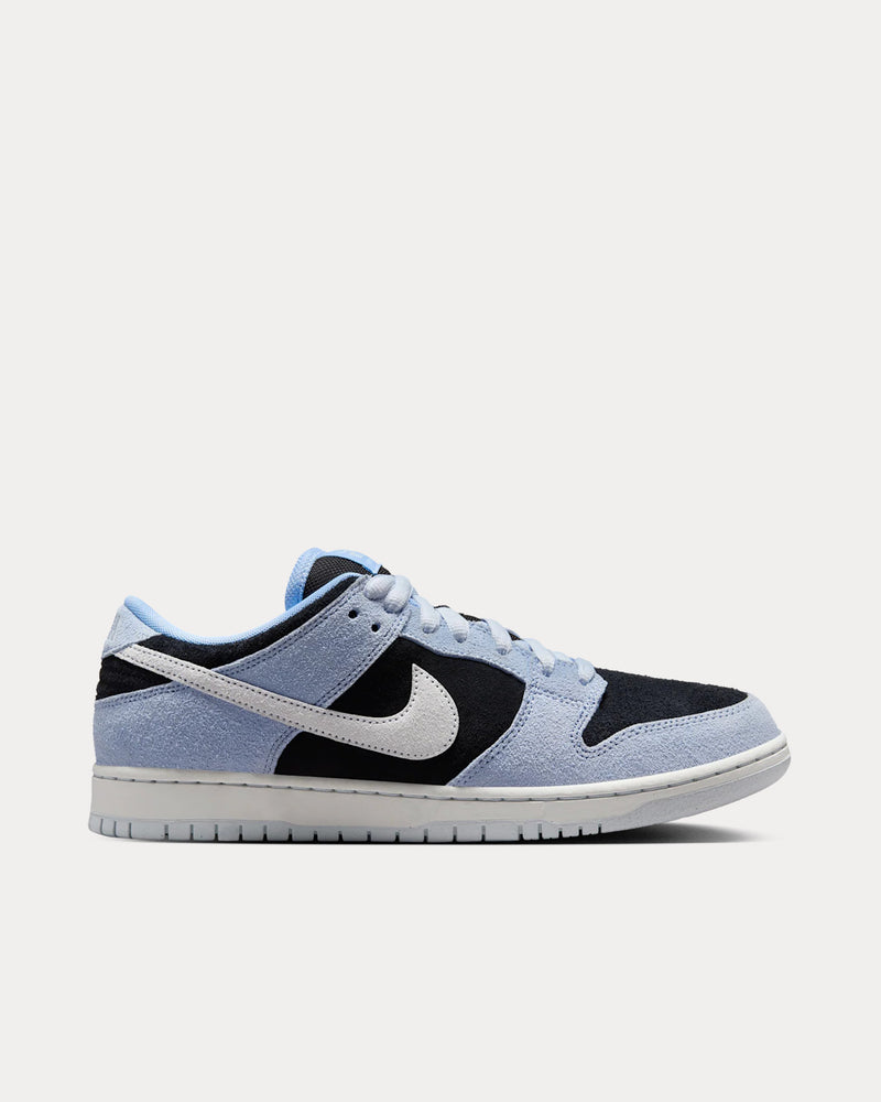 Nike SB Dunk Low Pro Black / Aluminium Low Top Sneakers - 1