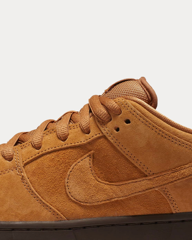 Nike SB Dunk Low Pro Wheat Low Top Sneakers - 2