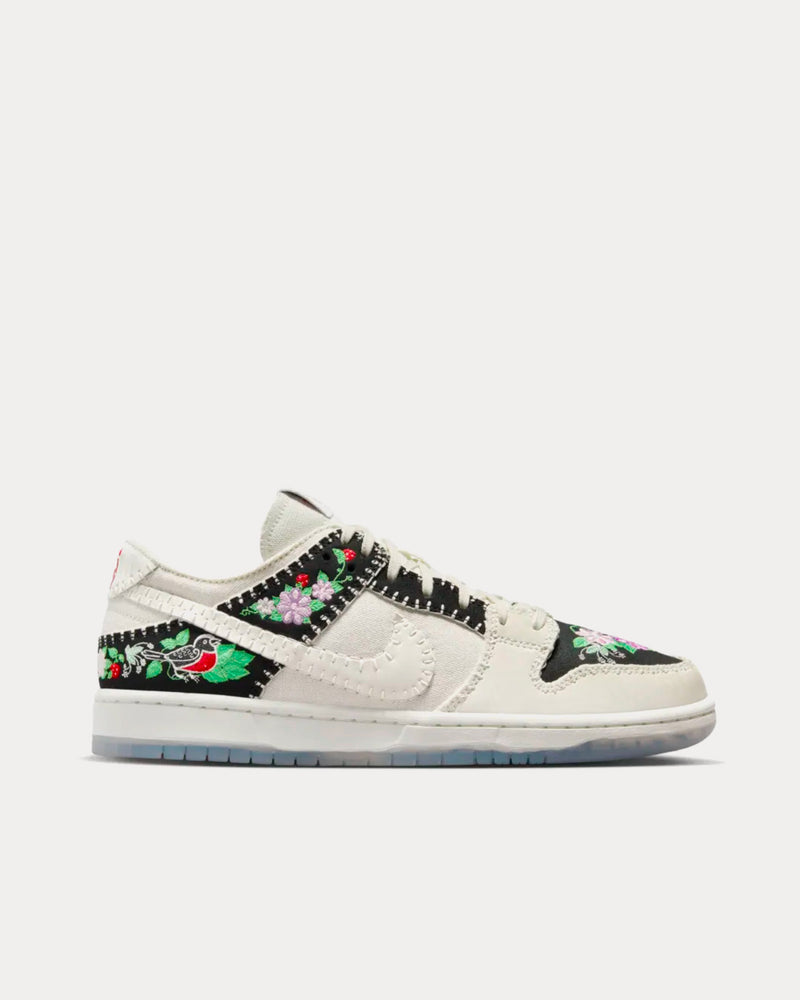 Nike x N7 SB Dunk Low Black / Sail Low Top Sneakers - 1