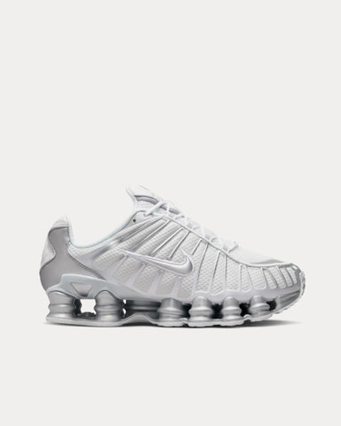 Nike Shox TL Metallic Silver Low Top Sneakers