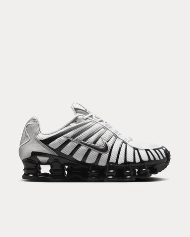 Nike Shox TL Metallic Silver / White / Wolf Grey / Black Low Top Sneakers