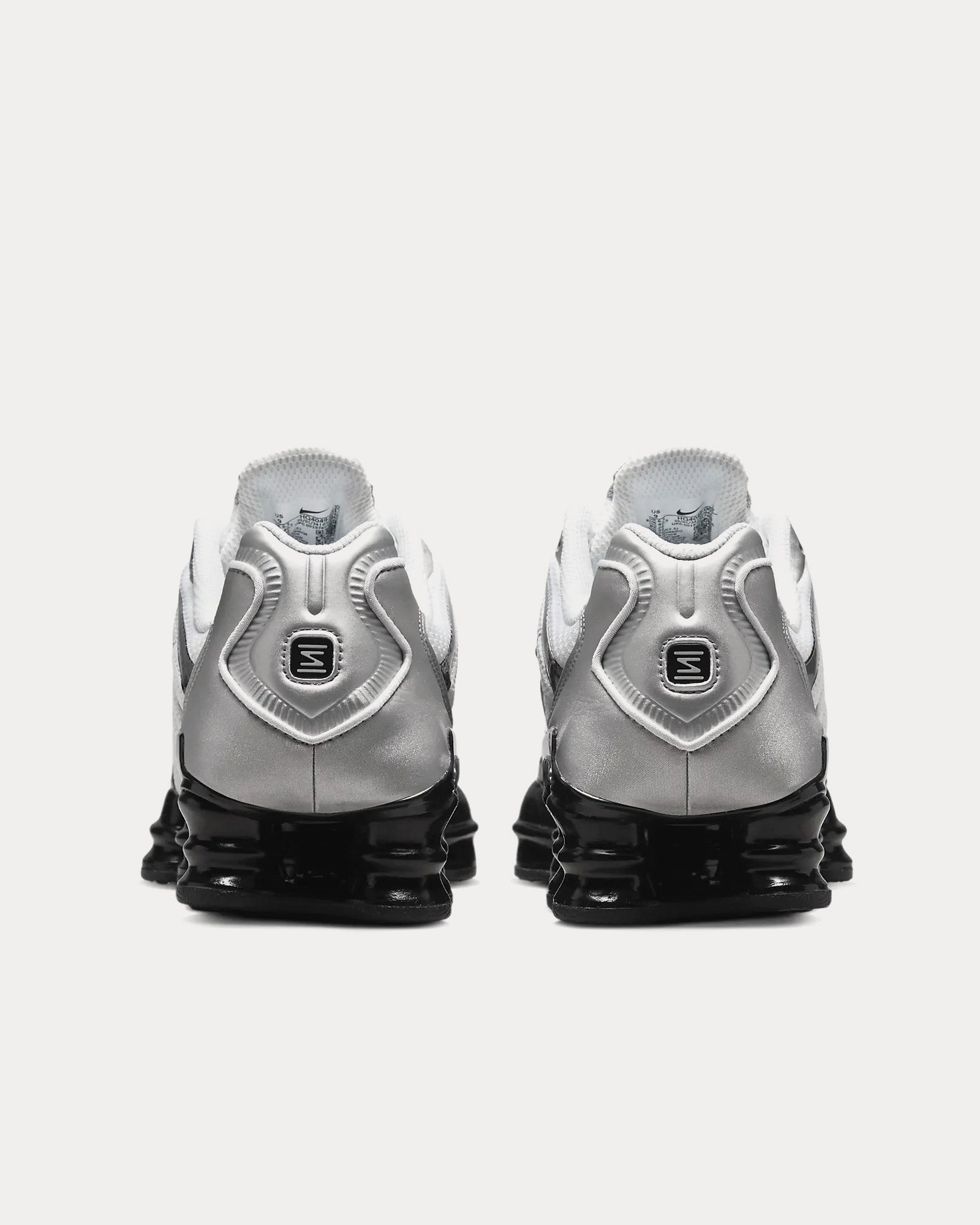 Nike Shox TL Metallic Silver / White / Wolf Grey / Black Low Top Sneakers - 4