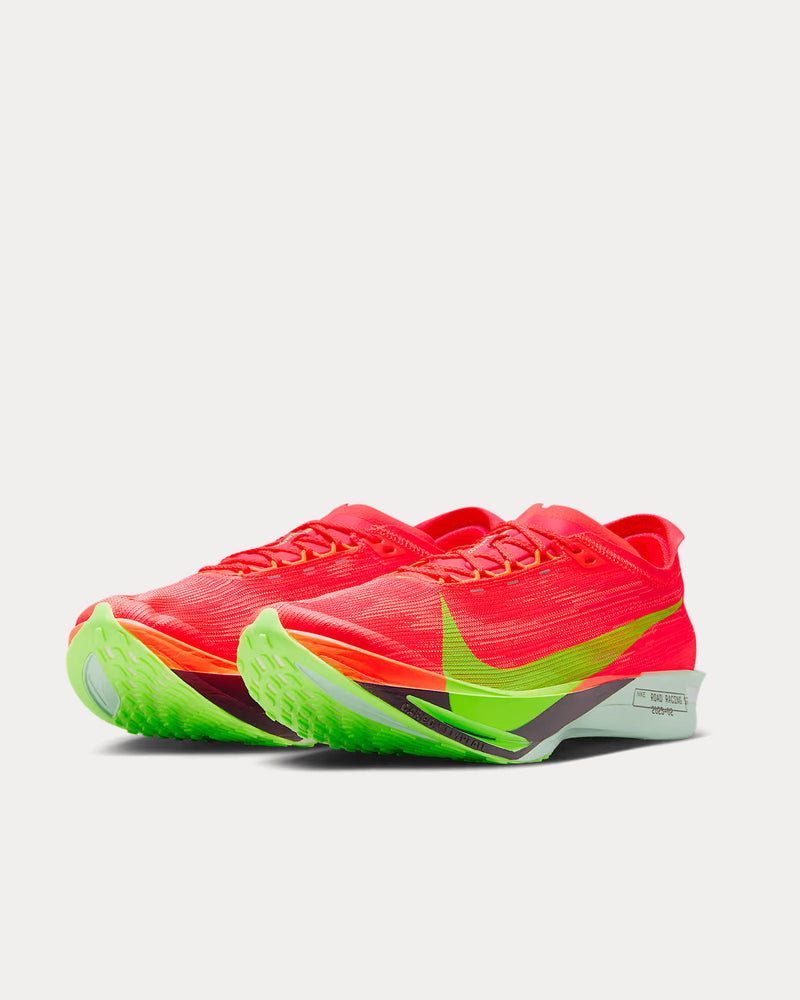 Nike Streakfly 2 Bright Crimson / Hyper Orange / Gridiron / Lime Blast Running Shoes - 3