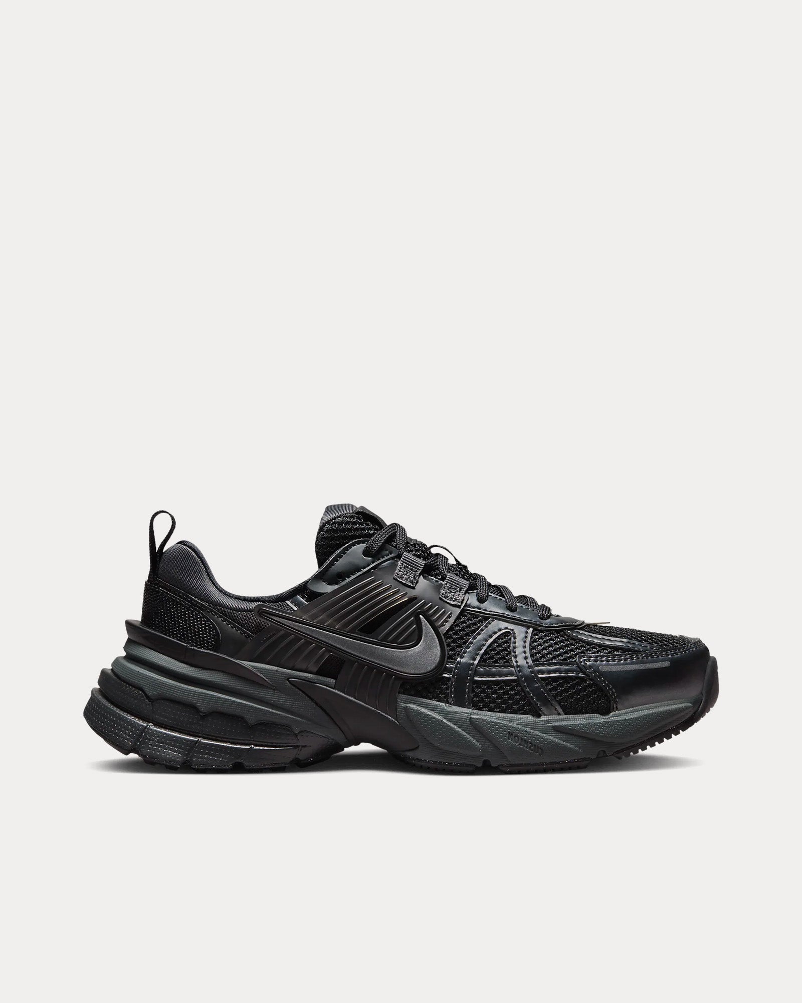 Nike V2K Run Black / Anthracite / Dark Smoke Grey Low Top Sneakers ...