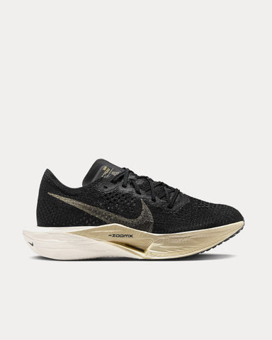 Nike Vaporfly 3 Black / Black / Oatmeal / Metallic Gold Grain Running Shoes