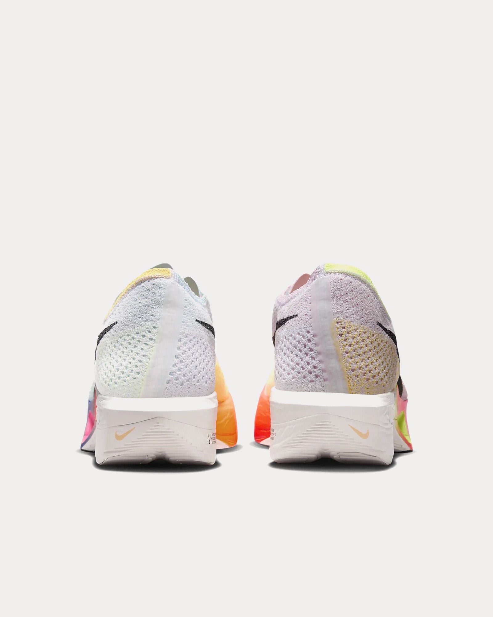 Nike Vaporfly 3 Multi-Color / Volt / Hyper Pink / Black Running Shoes - 3