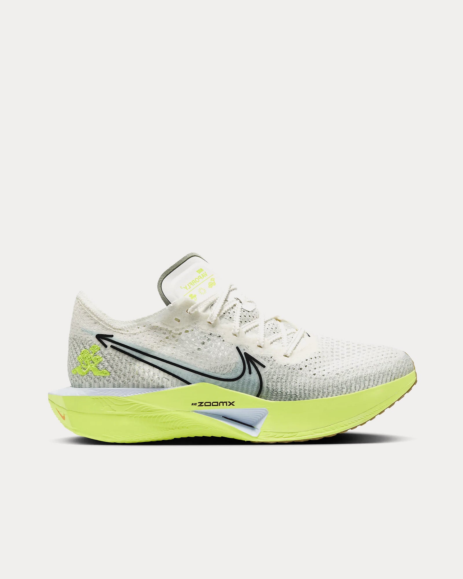 Nike Vaporfly 3 Sail / Volt / Pacific Moss / Glacier Blue Running Shoes - 1