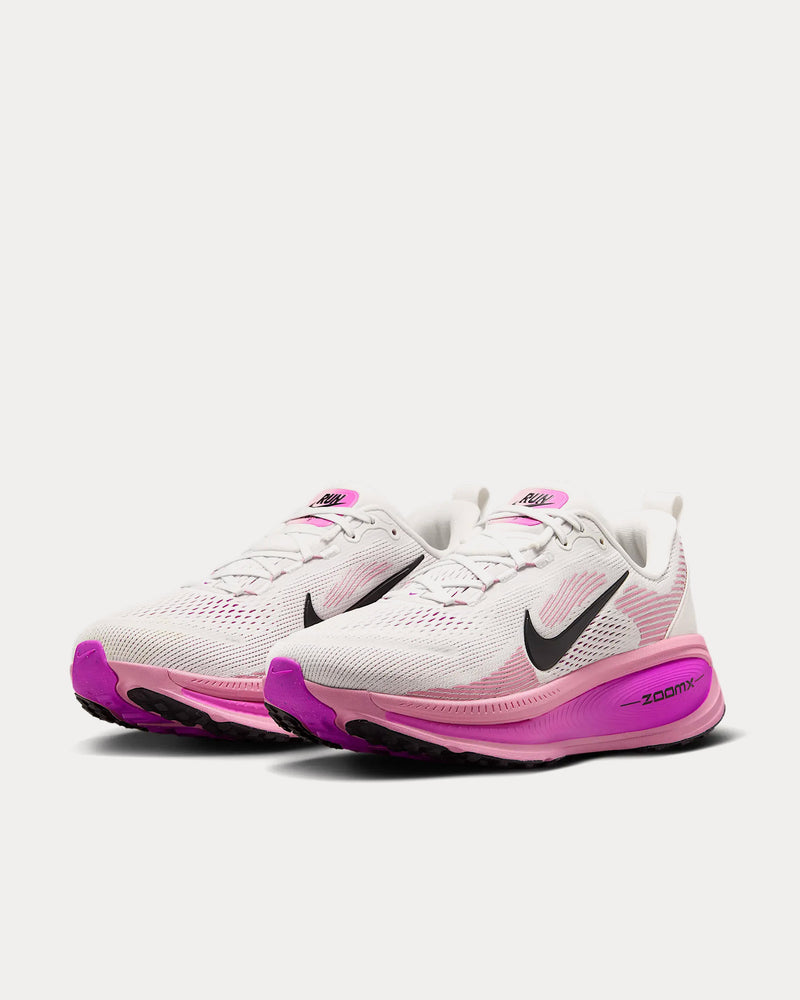 Nike Vomero 18 Summit White / Elemental Pink / Red Plum / Black Running Shoes - 3