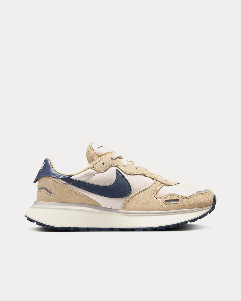 Nike Phoenix Waffle Light Orewood Brown / Team Gold / Light Iron Ore / Midnight Navy Low Top Sneakers - 1