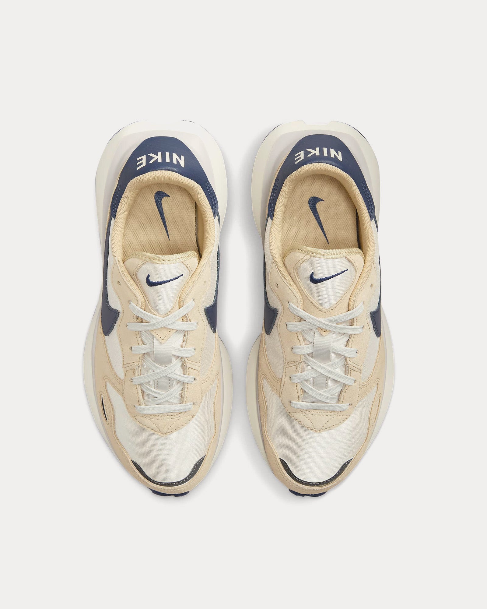 Nike Phoenix Waffle Light Orewood Brown / Team Gold / Light Iron Ore / Midnight Navy Low Top Sneakers - 2