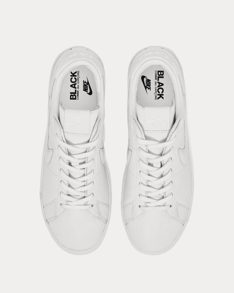 Nike x Comme des Garçons Tennis Classic SP White Low Top Sneakers - 2