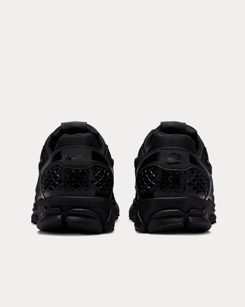 Nike x Dover Street Market Zoom Vomero 5 Triple Black Low Top Sneakers - 4