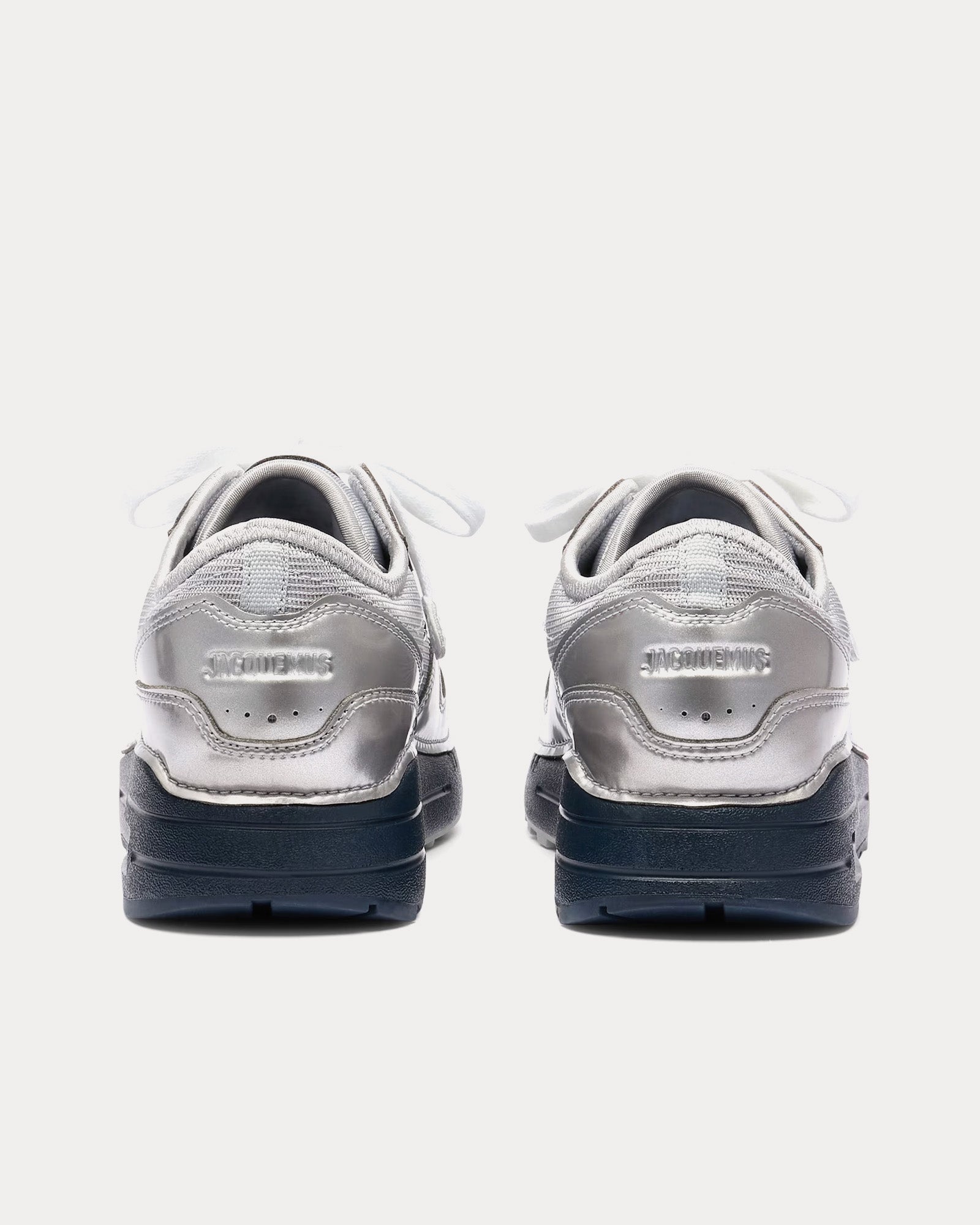 Nike x Jacquemus Air Max 1 86 Silver Low Top Sneakers - 3