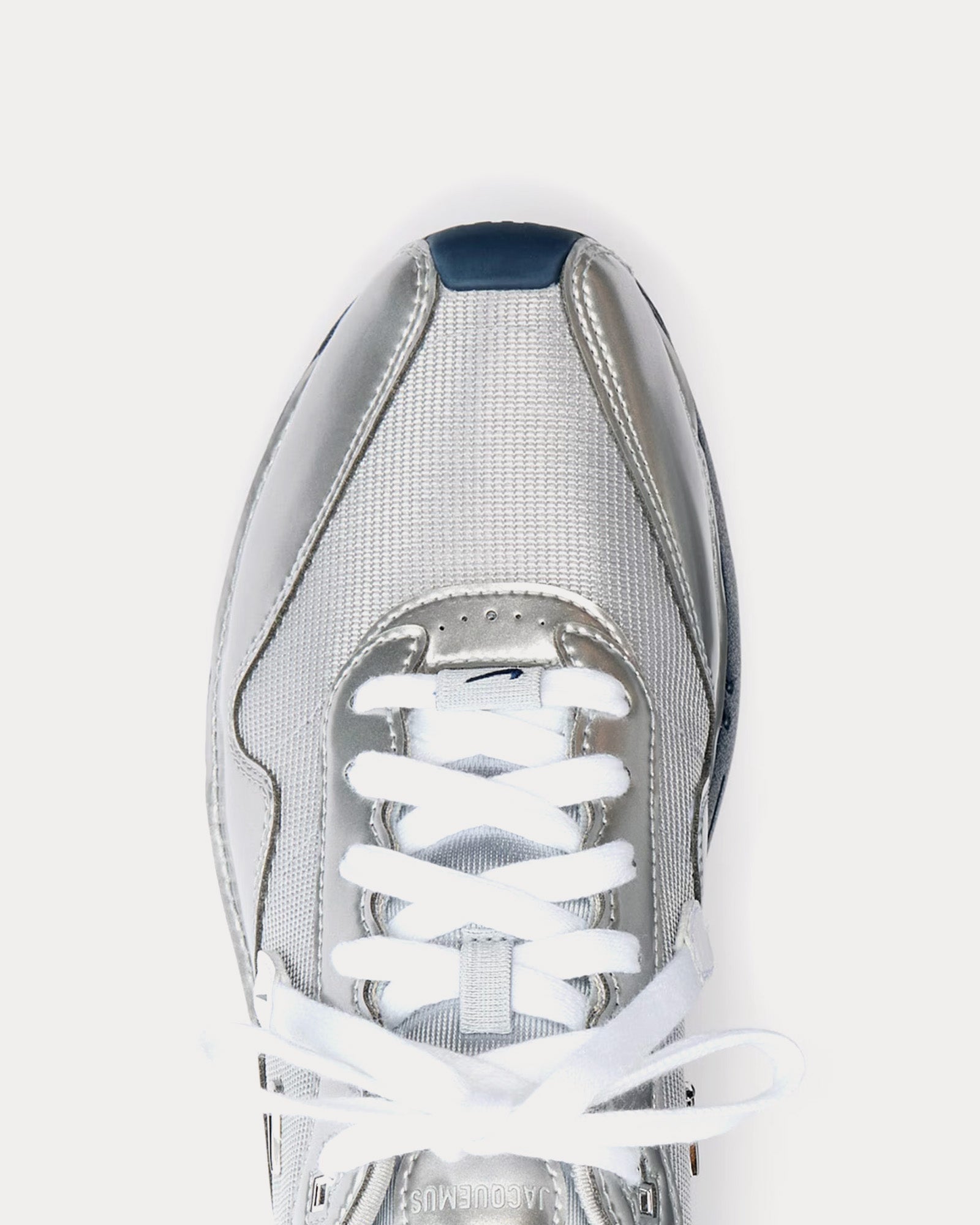 Nike x Jacquemus Air Max 1 86 Silver Low Top Sneakers - 4