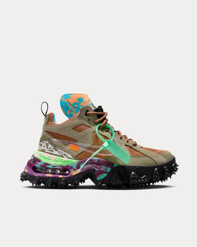 Nike x Off-White Terra Forma Matte Olive Mid Top Sneakers