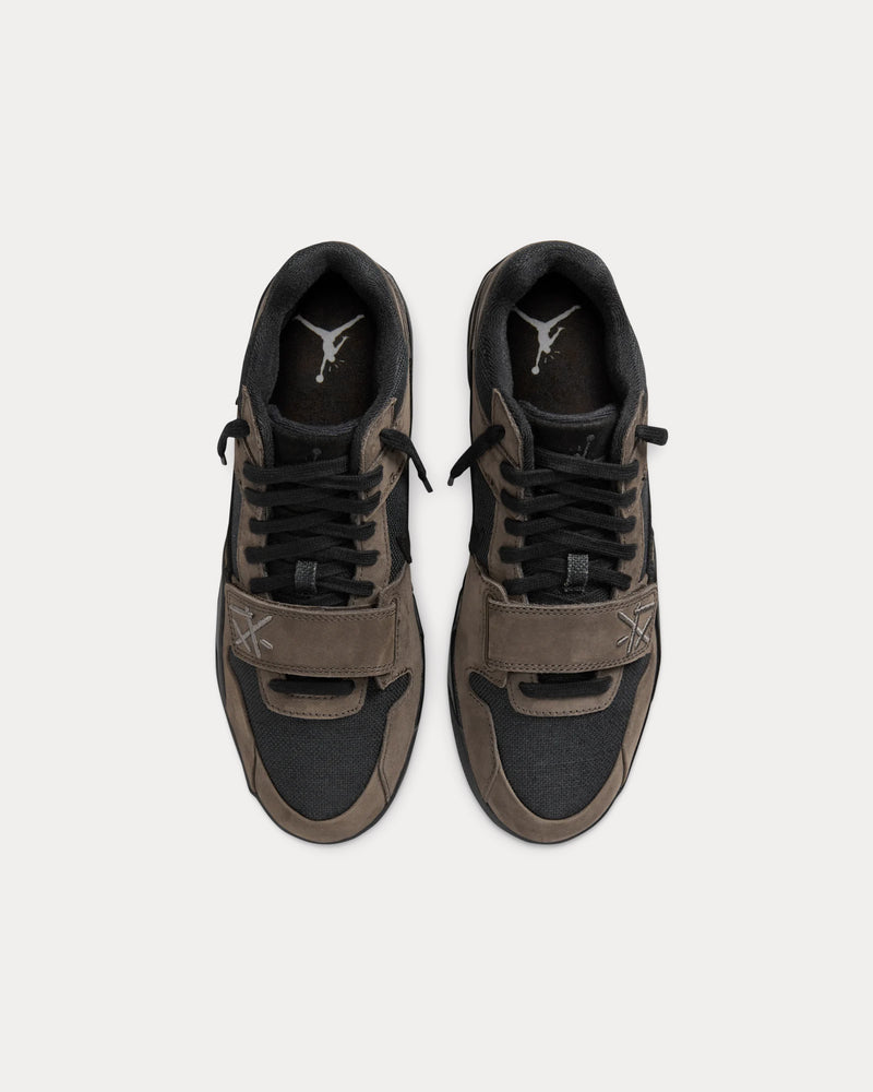 Jordan x Travis Scott CJ1 T-Rexx Black / Dark Mocha Low Top Sneakers - 2