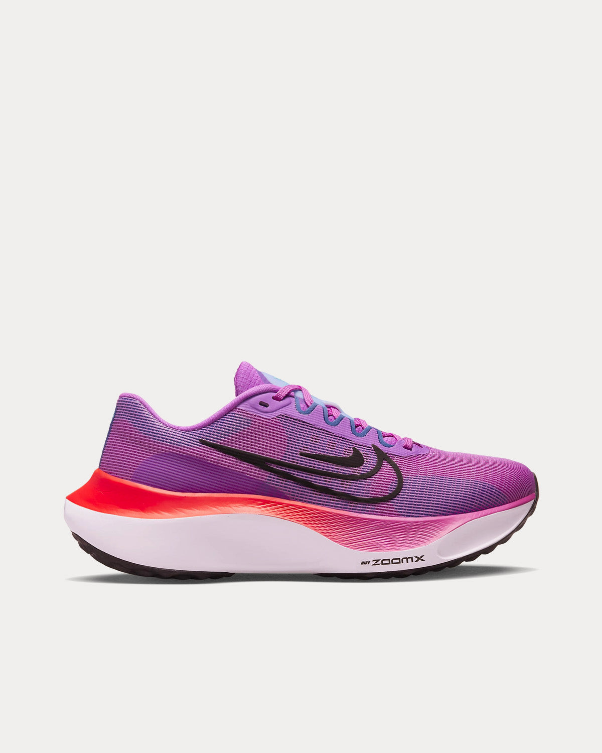 Nike Zoom Fly 5 Fuchsia Dream Racer Blue Bright Crimson Black Running Shoes Sneak in Peace