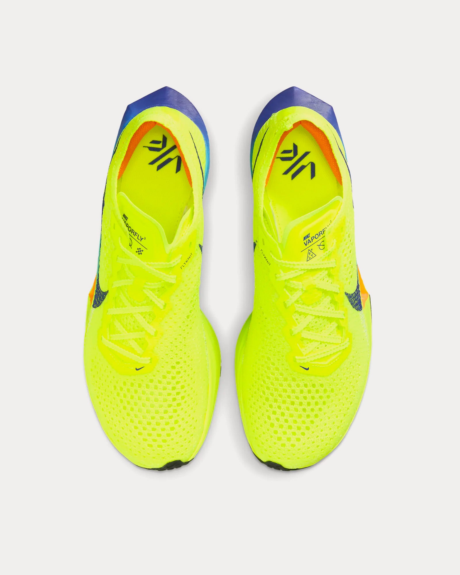 Nike Vaporfly 3 Volt / Scream Green / Barely Volt / Black Running Shoes - 2