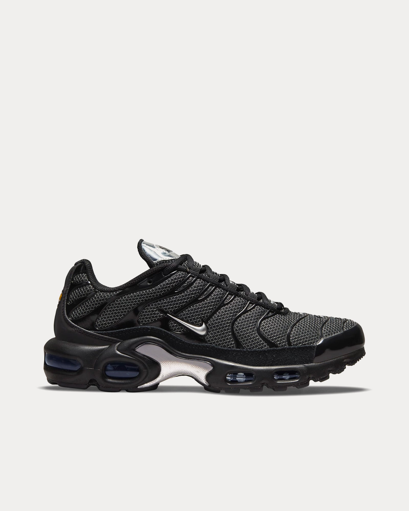 Nike Air Max Plus 98 Black / Turquoise Blue / Metallic Silver Low Top Sneakers - 1