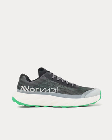 NNormal Kjerag Grey / Green Running Shoes