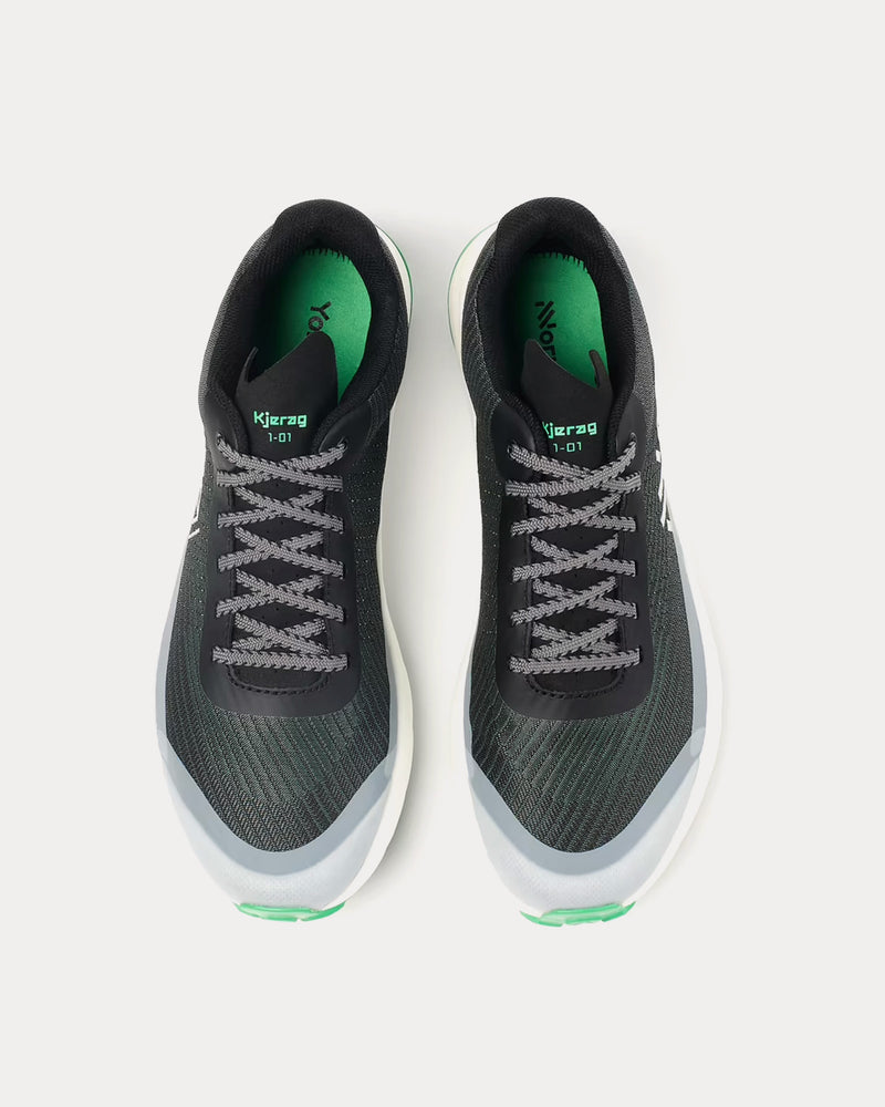 NNormal Kjerag Grey / Green Running Shoes - 2