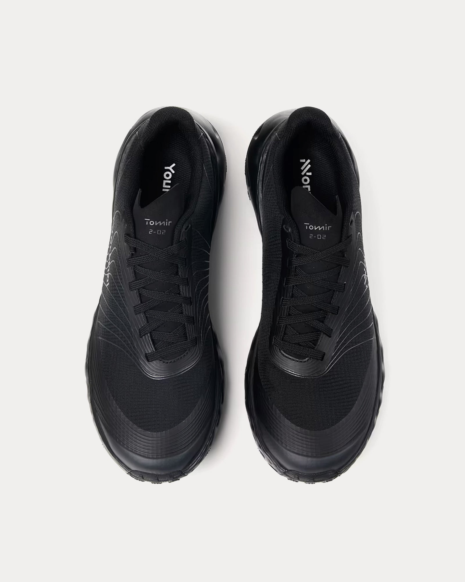 NNormal Tomir 2.0 Black Running Shoes - 2