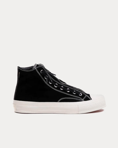 Nonnative Dweller Hi Cow Leather with Gore-Tex Black / White High Top Sneakers