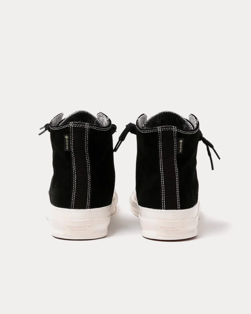 Nonnative Dweller Hi Cow Leather with Gore-Tex Black / White High Top Sneakers - 3
