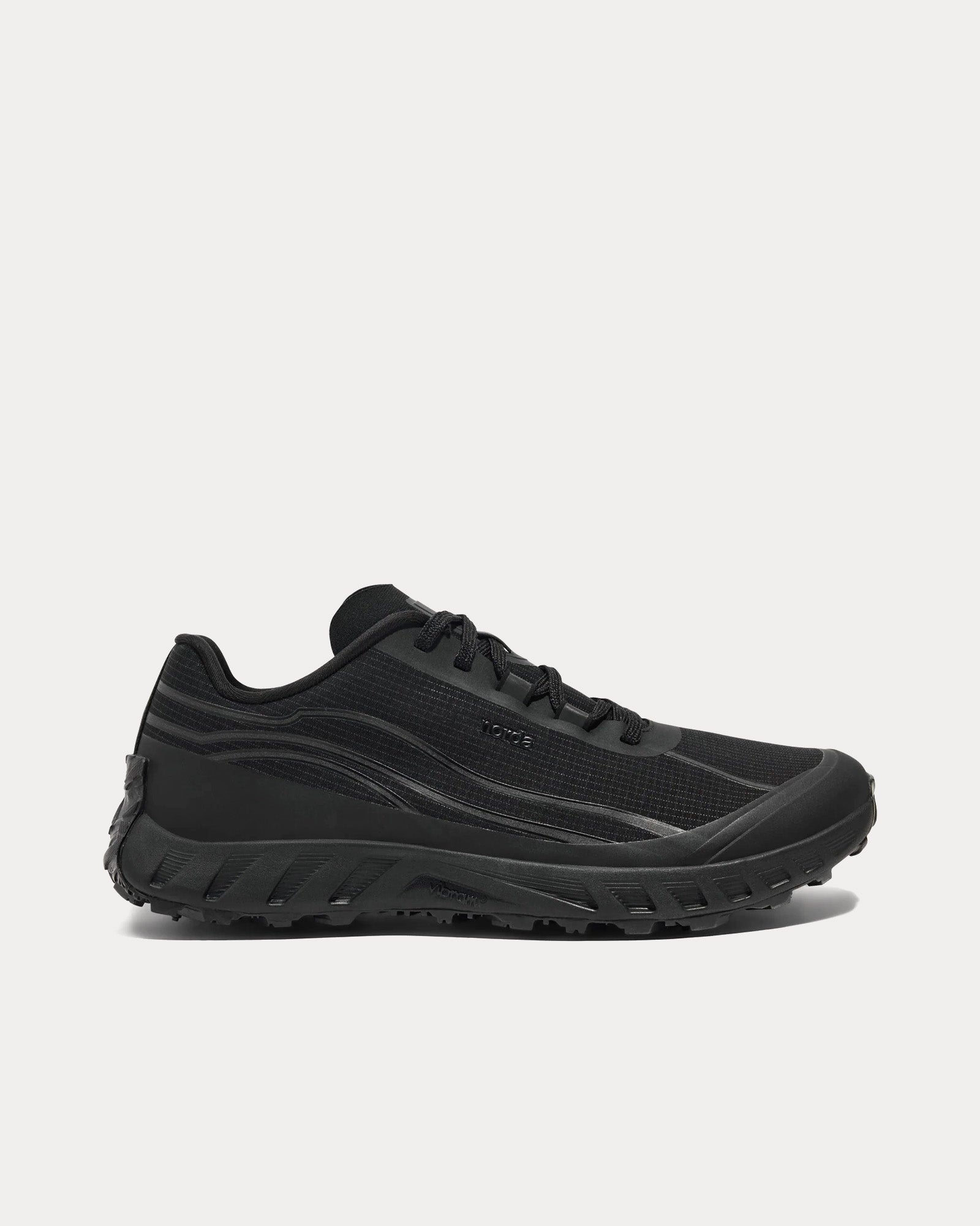 Norda 002 M Stealth Black Running Shoes - 1